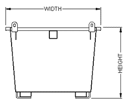 SCB Crane Bins Diagram