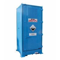 STOREMASTA Dangerous Goods Outdoor Cabinet PR02A 2 Pallet Single Depth Vertical